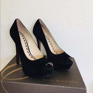 Enzo Angiolini size 5 1/2 suede